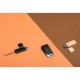 Купить Флеш-карта USB 2.0 16 Gb металлическая с колпачком Borgir, черный с нанесением логотипа