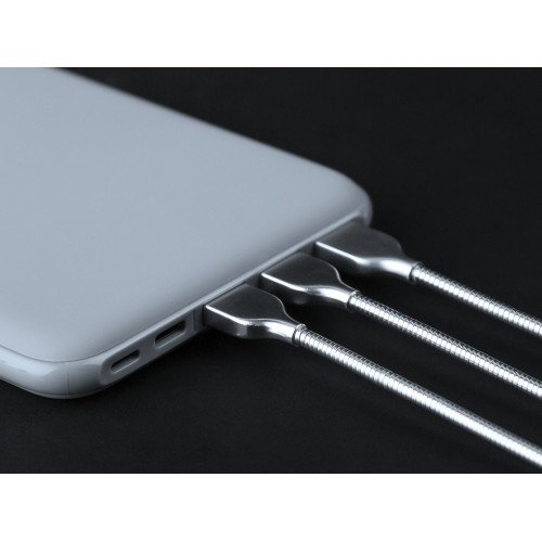 Купить Внешний аккумулятор Rombica NEO NS240 Gray Quick, серый с нанесением логотипа