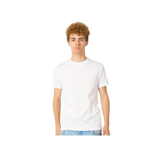 Купить Футболка Heavy Super Club с боковыми швами, мужская, белый с нанесением логотипа