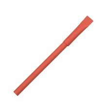 Ручка картонная с колпачком Recycled, красный (Р)