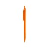 Купить Ручка пластиковая шариковая STIX, синие чернила, оранжевый с нанесением логотипа