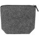 Купить Косметичка Felt из RPET-фетра, серый с нанесением логотипа