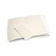 Купить Записная книжка Moleskine Volant (в линейку, 2 шт.), Large (13х21см), белый с нанесением логотипа