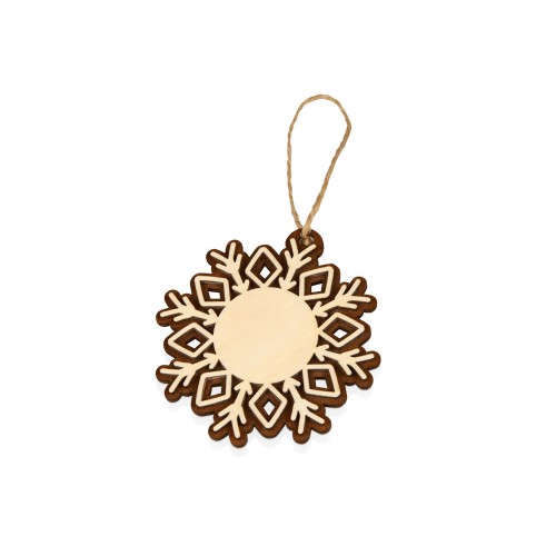 Купить Набор с новогодними подвесками, 5 подвесок, 122 х 45 х 122 мм с нанесением логотипа