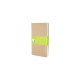 Купить Записная книжка Moleskine Cahier (нелинованный, 3 шт.), Large (13х21см), бежевый с нанесением логотипа