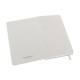 Купить Записная книжка Moleskine Classic (в линейку) в твердой обложке, Pocket (9x14см), белый с нанесением логотипа