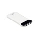 Купить RIVACASE VA2240 (10000mAh) с дисплеем, белый, внешний аккумулятор 12/48 с нанесением логотипа