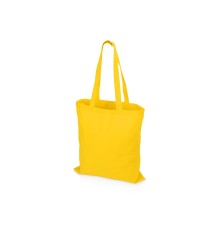 Сумка для шопинга Carryme 140 хлопковая, 140 г/м2, желтый