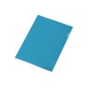 Купить Папка-уголок прозрачный формата  А4 0,18 мм, синий глянцевый с нанесением логотипа