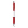 Купить DARBY. Шариковая ручка с противоскользящим покрытием, Красный с нанесением логотипа