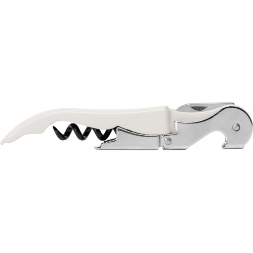 Купить PULLTAPS BASIC WHITE/Нож сомелье Pulltap's Basic, белый с нанесением логотипа