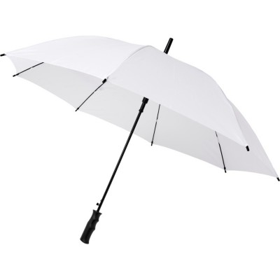 Купить 23-дюймовый ветрозащитный полуавтоматический зонт Bella, белый с нанесением