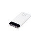 Купить RIVACASE VA2540 (10 000mAh), QC/PD 20W внешний аккумулятор с дисплеем, белый 12/48 с нанесением логотипа