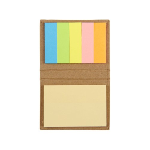 Купить Небольшой комбинированный блокнот, крафт с нанесением логотипа