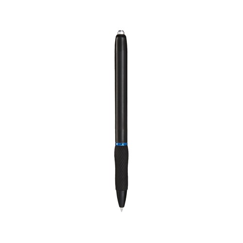 Купить Sharpie S-Gel, шариковая ручка, синие чернила, черный с нанесением логотипа
