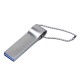 Купить USB 3.0-флешка на 16 Гб с мини чипом, компактный дизайн, боковое отверстие для цепочки с нанесением логотипа