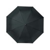 Купить 23-дюймовый автоматический зонт Alina из переработанного ПЭТ-пластика, черный с нанесением логотипа