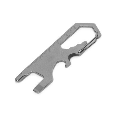 Купить Мультиинструмент Carabiner, серебристый с нанесением