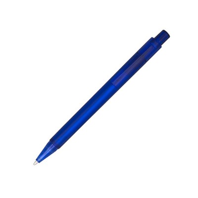 Купить Перламутровая шариковая ручка Calypso, матовый синий с нанесением