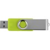 Купить Флеш-карта USB 2.0 8 Gb Квебек, зеленое яблоко с нанесением логотипа