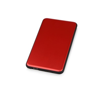 Купить Портативное зарядное устройство Shell, 5000 mAh, красный с нанесением