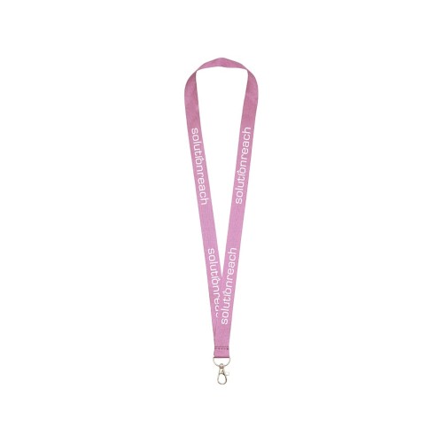 Купить Шнурок с удобным крючком Impey, розовый с нанесением логотипа