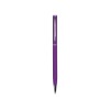Купить Ручка металлическая шариковая Атриум с покрытием софт-тач, фиолетовый с нанесением логотипа