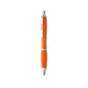 Купить Ручка пластиковая шариковая MERLIN, апельсин с нанесением логотипа