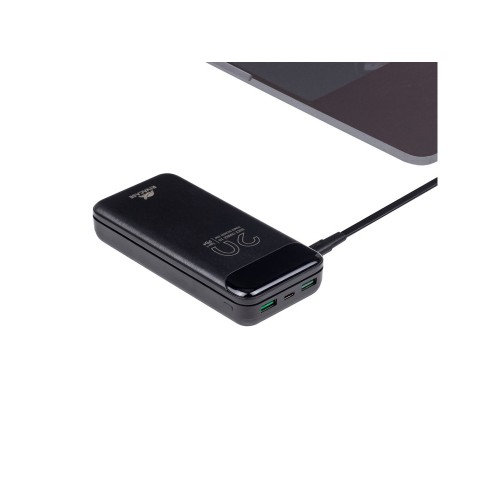 Купить RIVACASE VA2582 (20 000mAh), QC/PD 22.5W внешний аккумулятор с дисплеем, черный /24 с нанесением логотипа