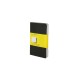 Купить Записная книжка Moleskine Cahier (в клетку, 3 шт.), Pocket (9х14см), черный с нанесением логотипа