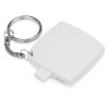 Купить Портативное зарядное устройство-брелок Saver, 600 mAh, белый с нанесением логотипа