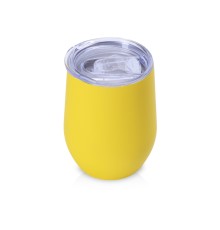 Термокружка Vacuum mug C1, soft touch, 370мл, желтый