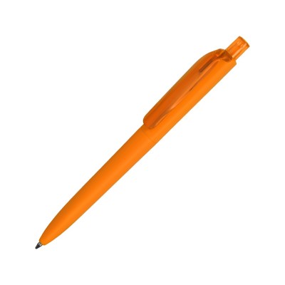 Купить Ручка шариковая Prodir DS8 PRR софт-тач, оранжевый с нанесением