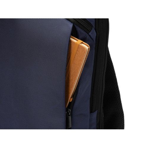 Купить Расширяющийся рюкзак Slimbag для ноутбука 15,6, синий с нанесением логотипа
