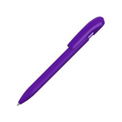 Купить Ручка шариковая пластиковая Sky Gum, фиолетовый с нанесением логотипа