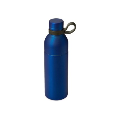 Купить Универсальная составная термобутылка Inverse, 550 мл, синий металлик с нанесением логотипа