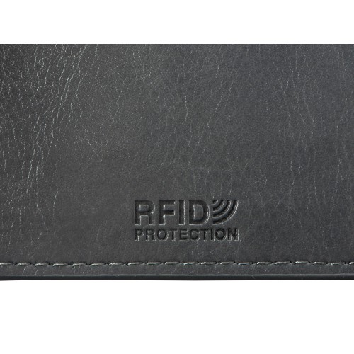 Купить Картхолдер для 6 пластиковых карт с RFID-защитой Fabrizio, серый (Р) с нанесением логотипа