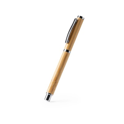 Ручка-роллер PIRGO из бамбука, натруальный