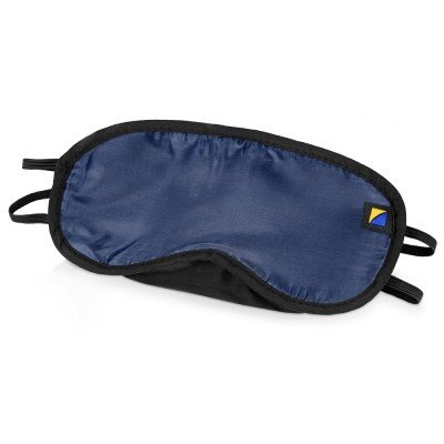 Купить Повязка для глаз Travel Blue Eye Mask, синий/черный с нанесением