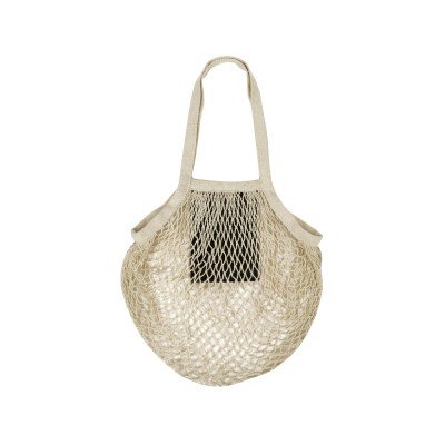 Купить Сетка для шопинга Mesh, натуральный/черный с нанесением