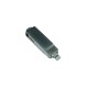 Купить USB-флешка на 128 Гб, интерфейс USB3.0, поворотный механизм,c дополнительными разъемами для I-phone Lightning и Micro USB,  полностью металлический корпус, серебро с нанесением логотипа