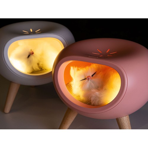 Купить Ночник Rombica LED Koko Pink с нанесением логотипа