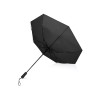 Купить Зонт складной Ontario, автоматический, 3 сложения, с чехлом, черный с нанесением логотипа