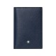 Купить Визитница Sartorial. Montblanc, синий с нанесением логотипа