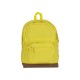 Купить Рюкзак Shammy с эко-замшей для ноутбука 15, желтый с нанесением логотипа