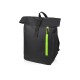 Купить Рюкзак Hisack, черный/зеленое яблоко с нанесением логотипа