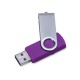 Купить Флеш-карта USB 2.0 16 Gb Flash C1, фиолетовый с нанесением логотипа