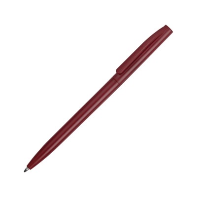 Купить Ручка пластиковая шариковая Reedy, бордовый с нанесением логотипа