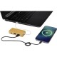 Купить USB-концентратор Tapas из бамбука, натуральный с нанесением логотипа