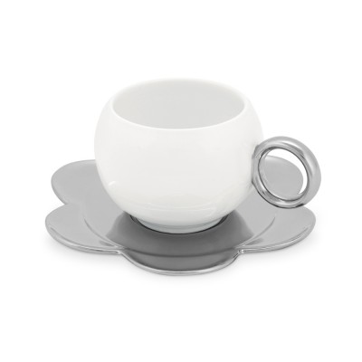 Купить Чайная пара: чашка на 220 мл с блюдцем с нанесением логотипа